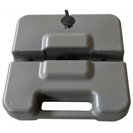 PVC intervention barrier base