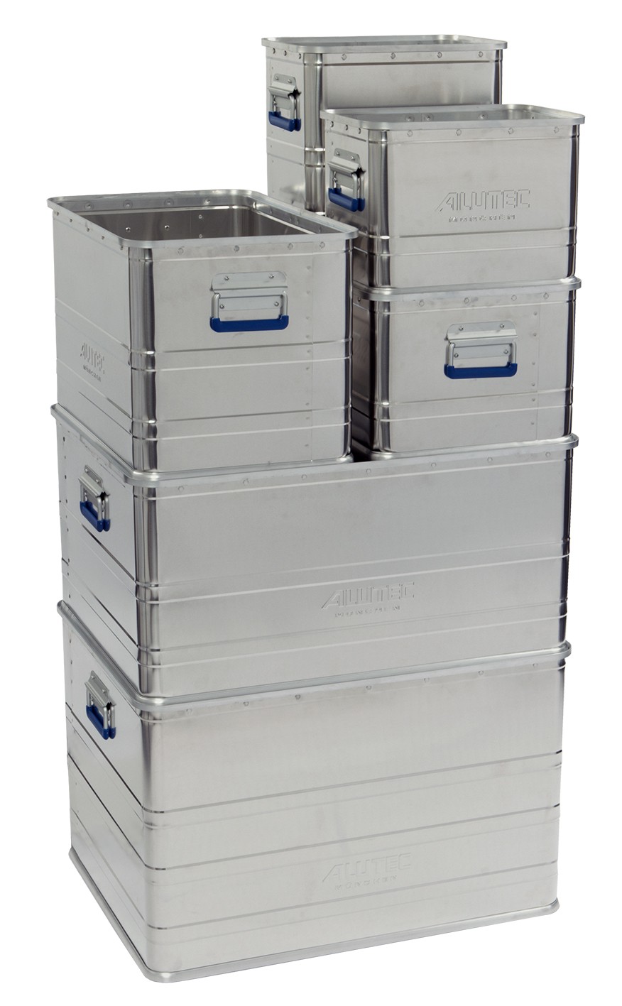 Caisse de transport aluminium sans couvercle