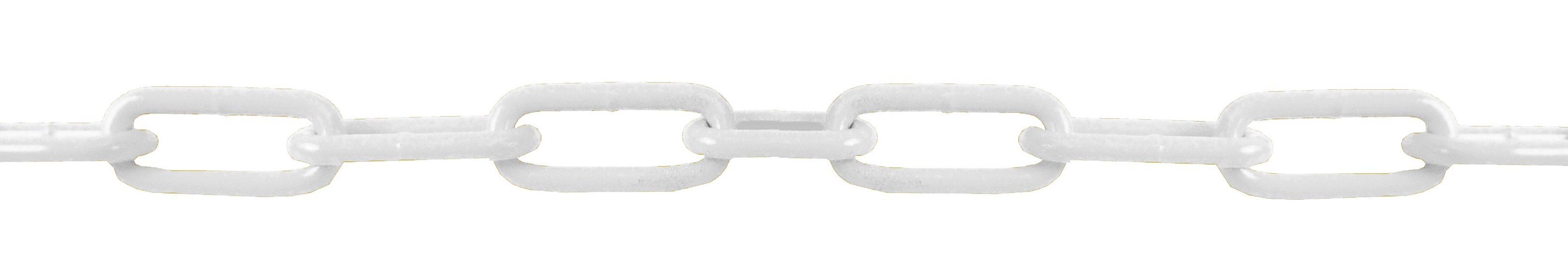 Straight welded chain with long links