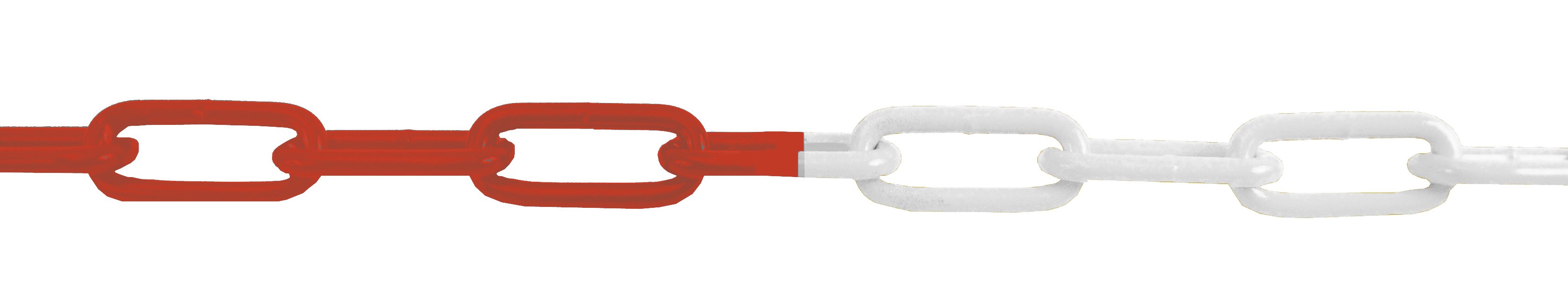 Straight welded chain with long links