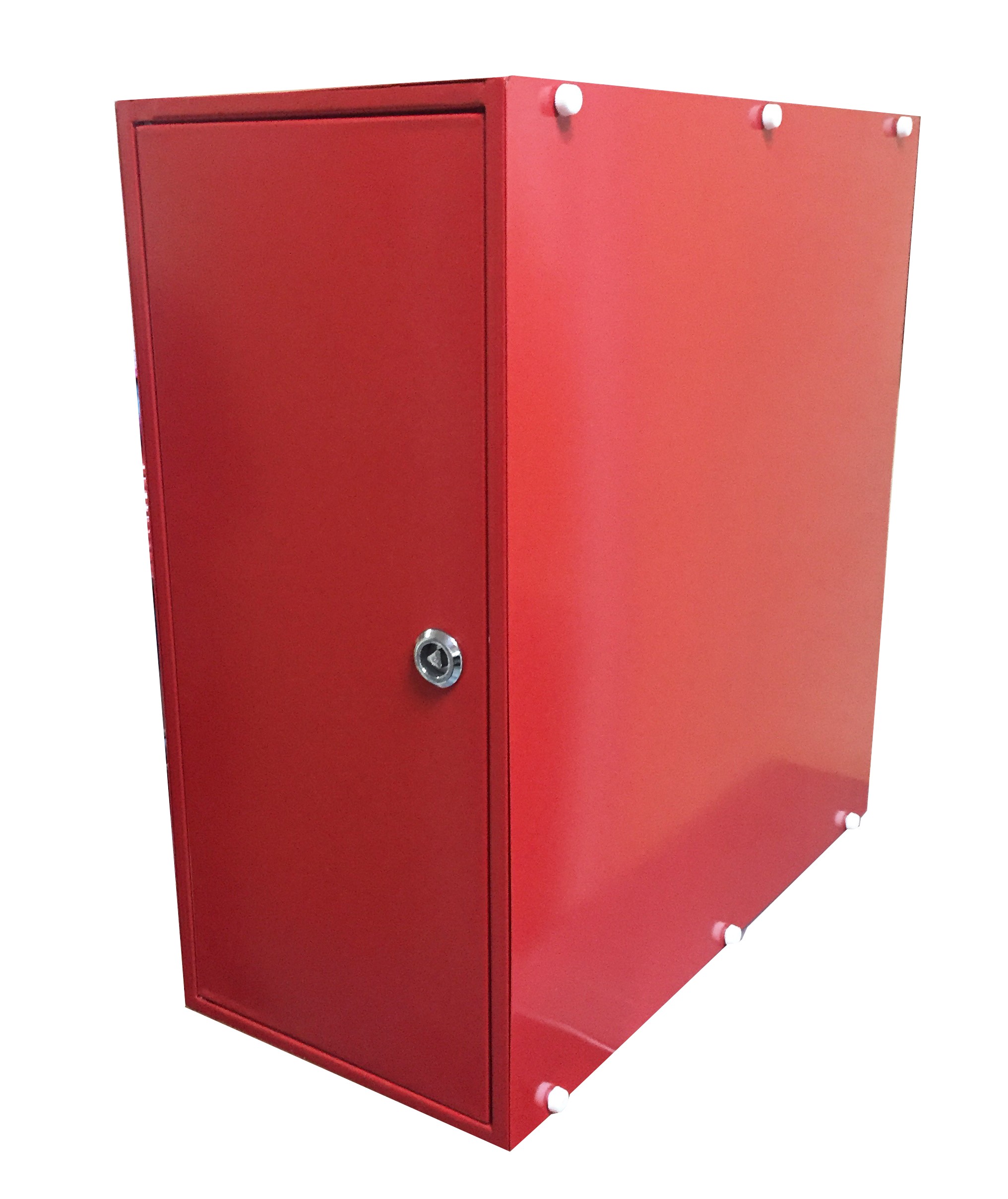 Mounting box for retractable barrier reel
