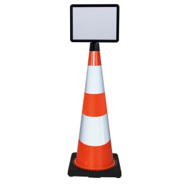 91 cm cone with A4 information panel