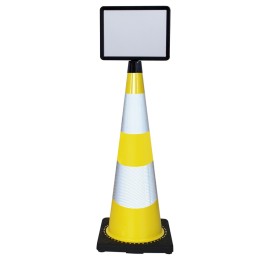 91 cm cone with A4 information panel - Viso
