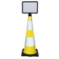 91 cm cone with A4 information panel - Viso