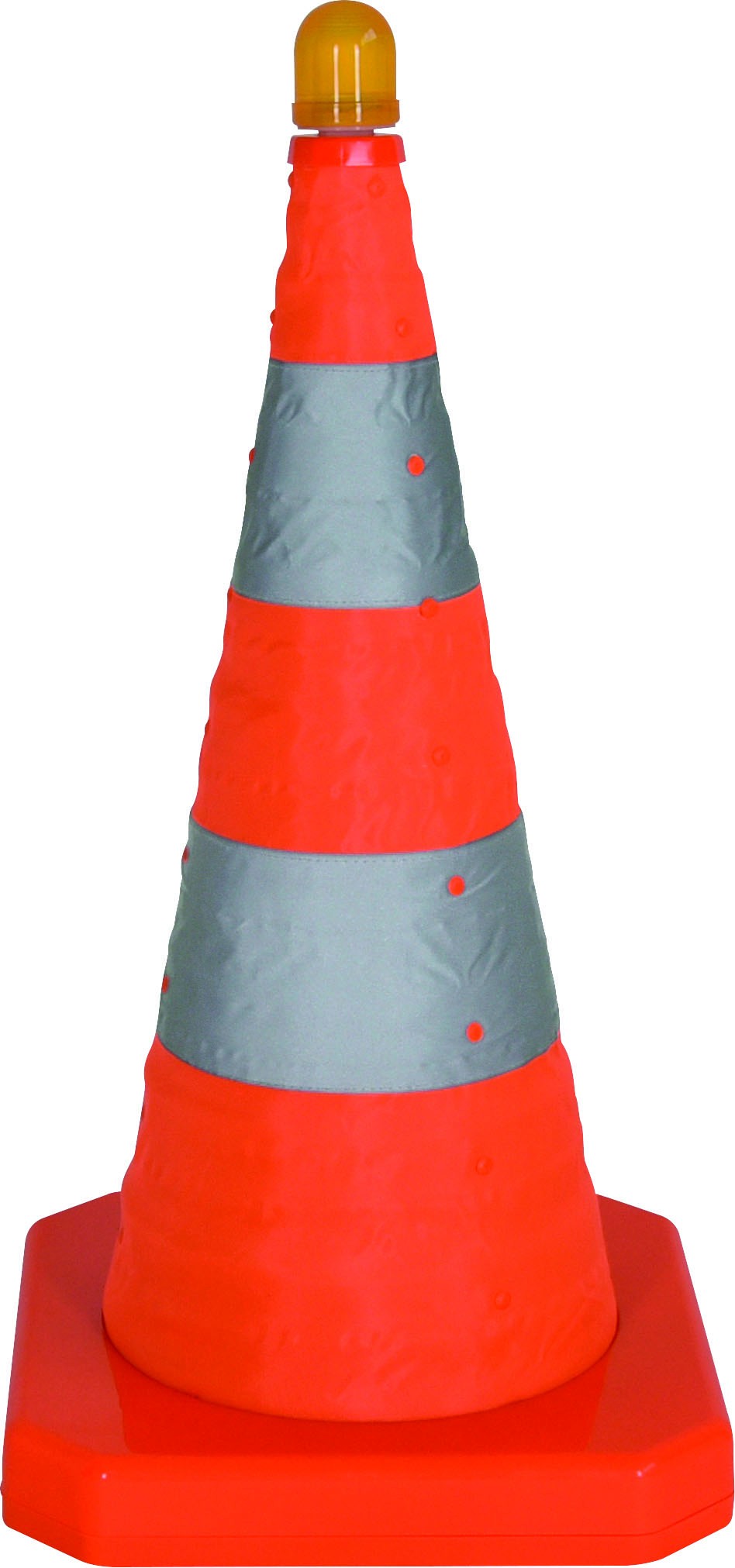 Foldable signaling cone