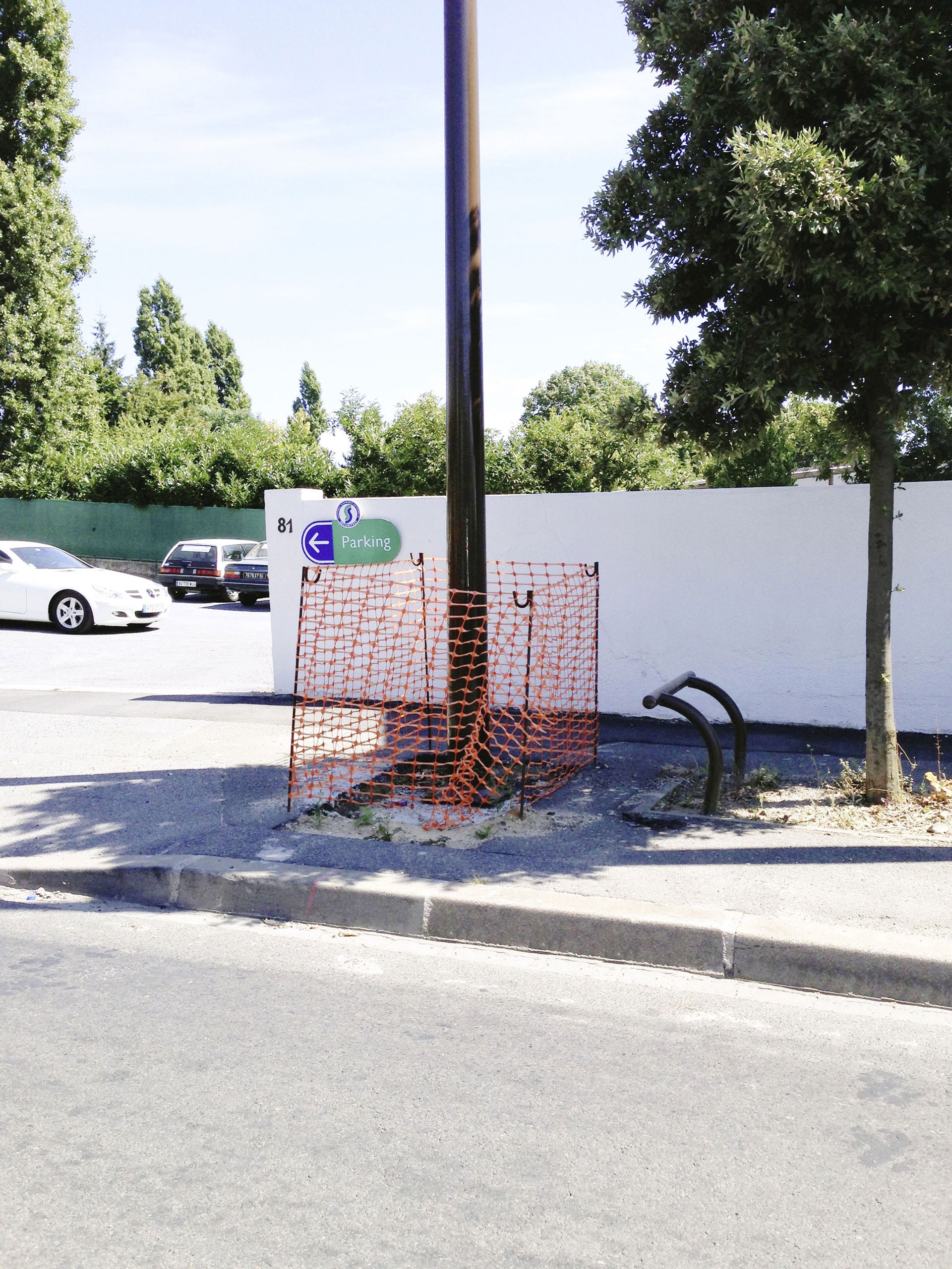 Construction fencing