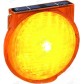 Solar-powered LED flashing construction lamp - Viso