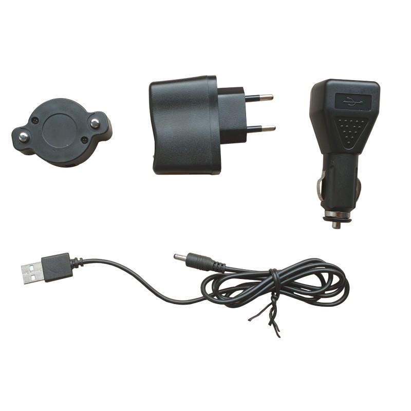 Mallette de 6 lampes de chantier clignotantes à led 9 positions
