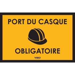 Construction site sign - Viso
