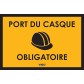 Construction site sign