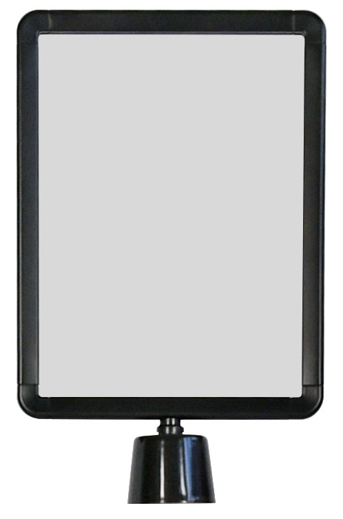 Sign holder with cone adapter