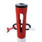 Steel bollard with base and chain