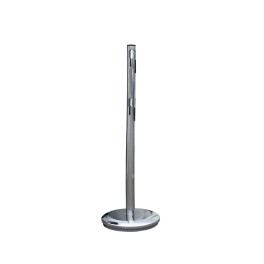 Steel bollard with base and chain - Viso