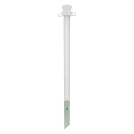 Plastic bollard for ground planting