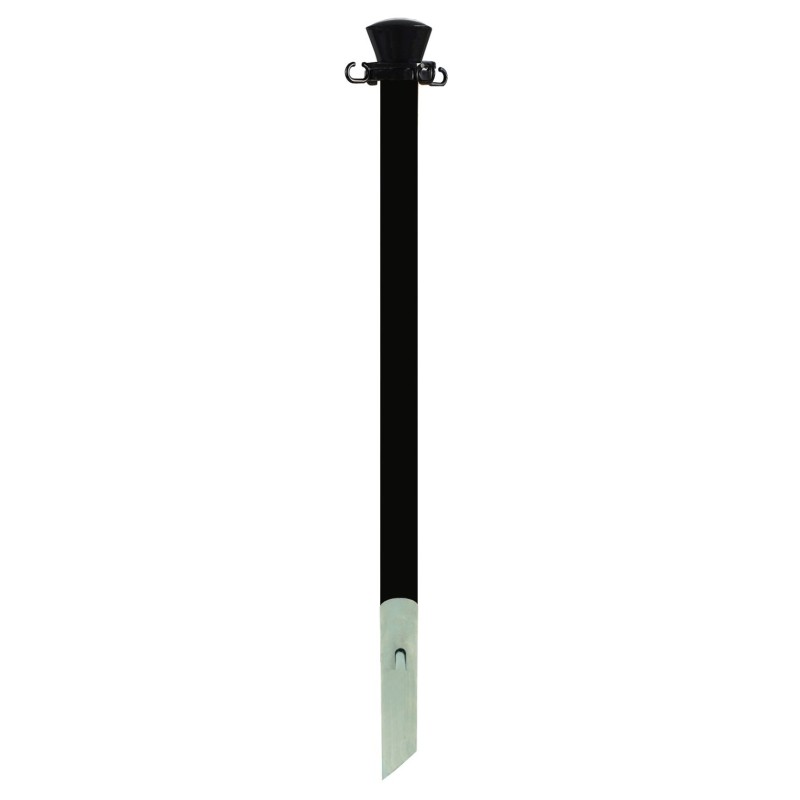 Plastic bollard for ground planting