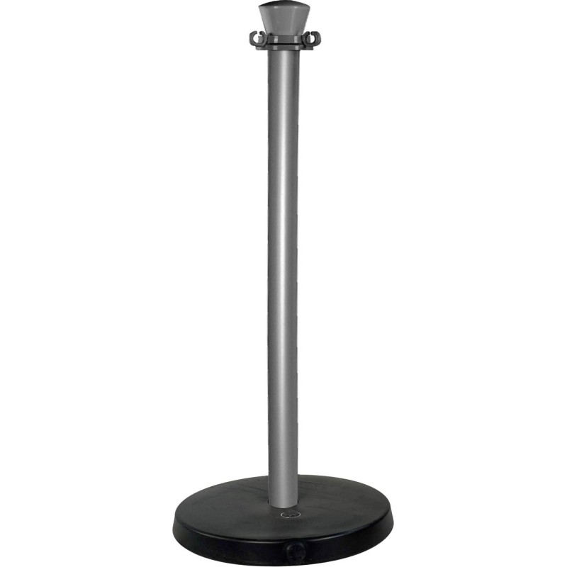 Plastic bollard with heavy base