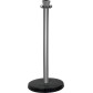 Plastic bollard with heavy base