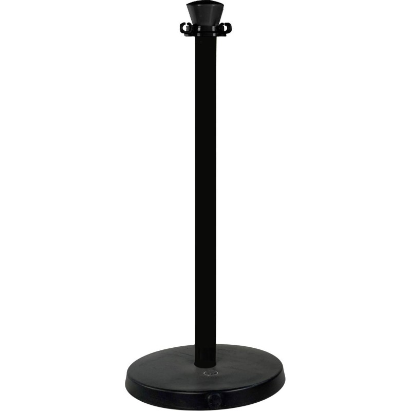 Plastic bollard with heavy base