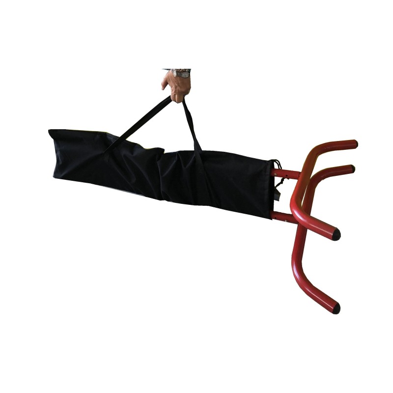 Bag for construction site barrier