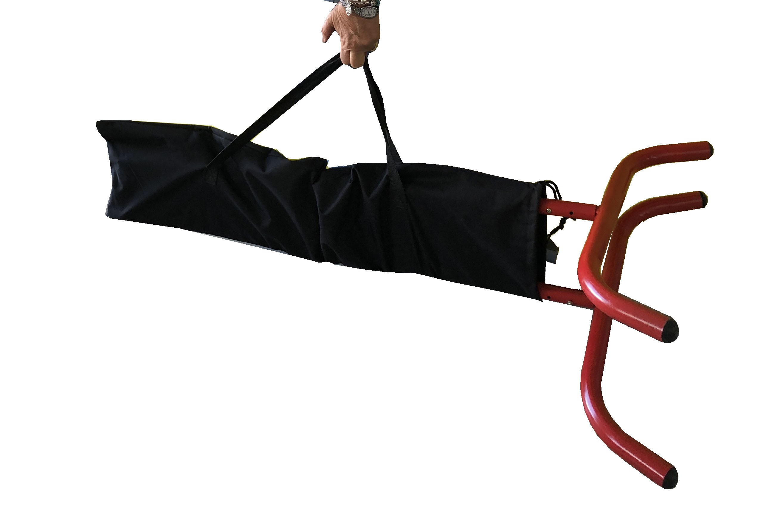 Bag for construction site barrier