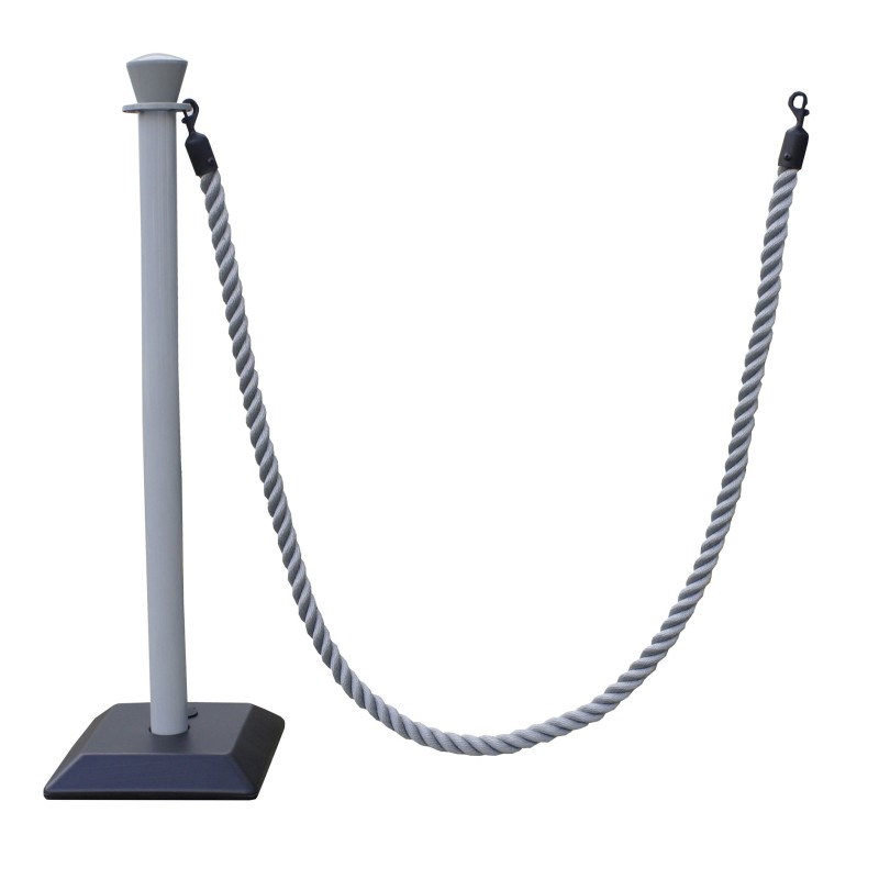 Poteau de guidage plastique avec corde