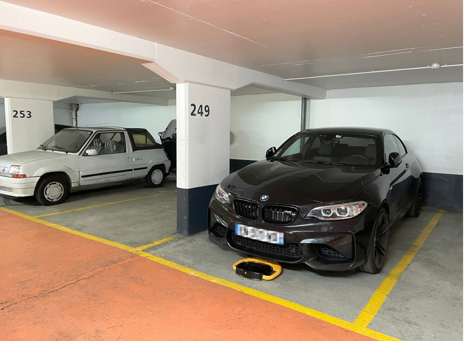 Arceau de parking automatique