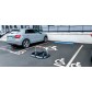 High-Resistance Parking Bollard with Rubber Mounting Structure - Viso