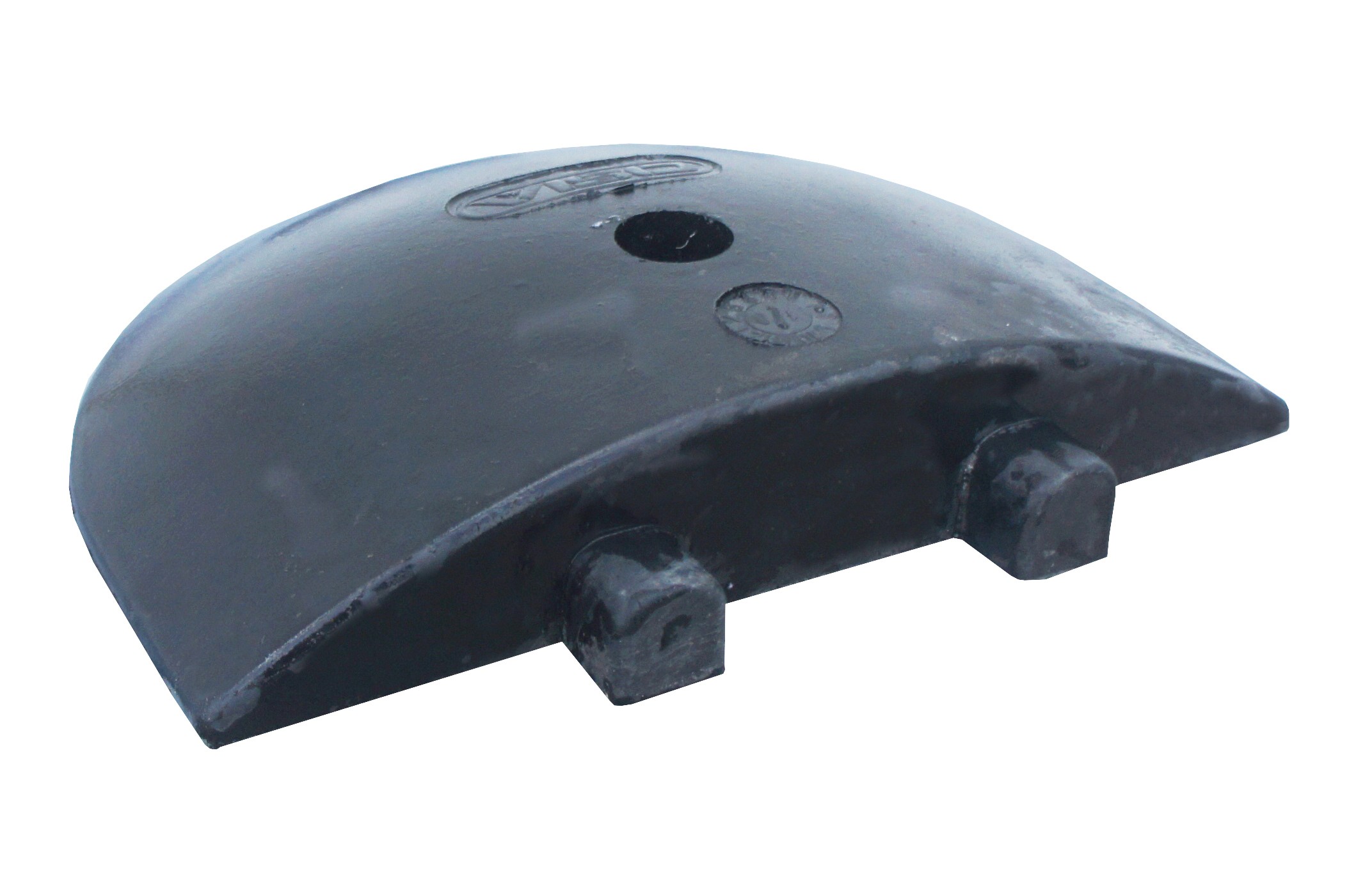 High-visibility monoblock speed bump end cap - EASYSPEED