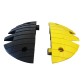 Heavy-duty speed bump end cap 50 T - 15 km/h