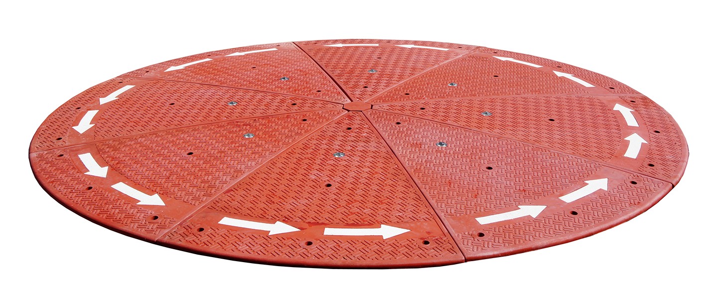 Rubber roundabout