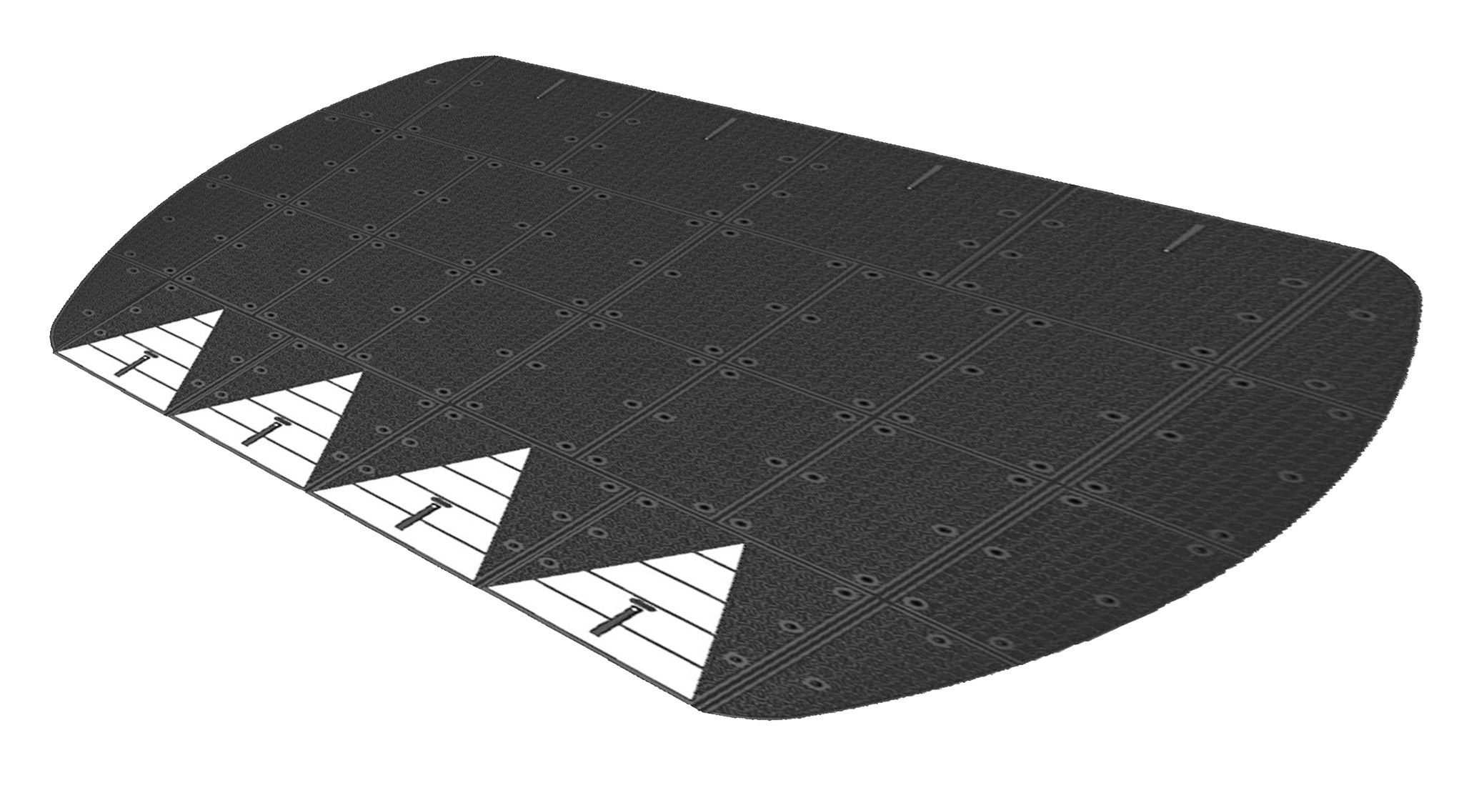 4-meter speed bump