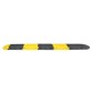 Complete black/yellow modular speed bump