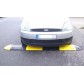 Complete black/yellow modular speed bump