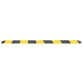 Complete black/yellow modular speed bump