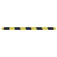 Complete black/yellow modular speed bump