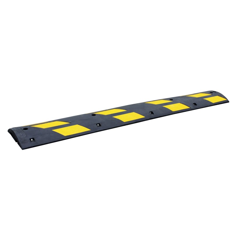 High-visibility monobloc speed bump 