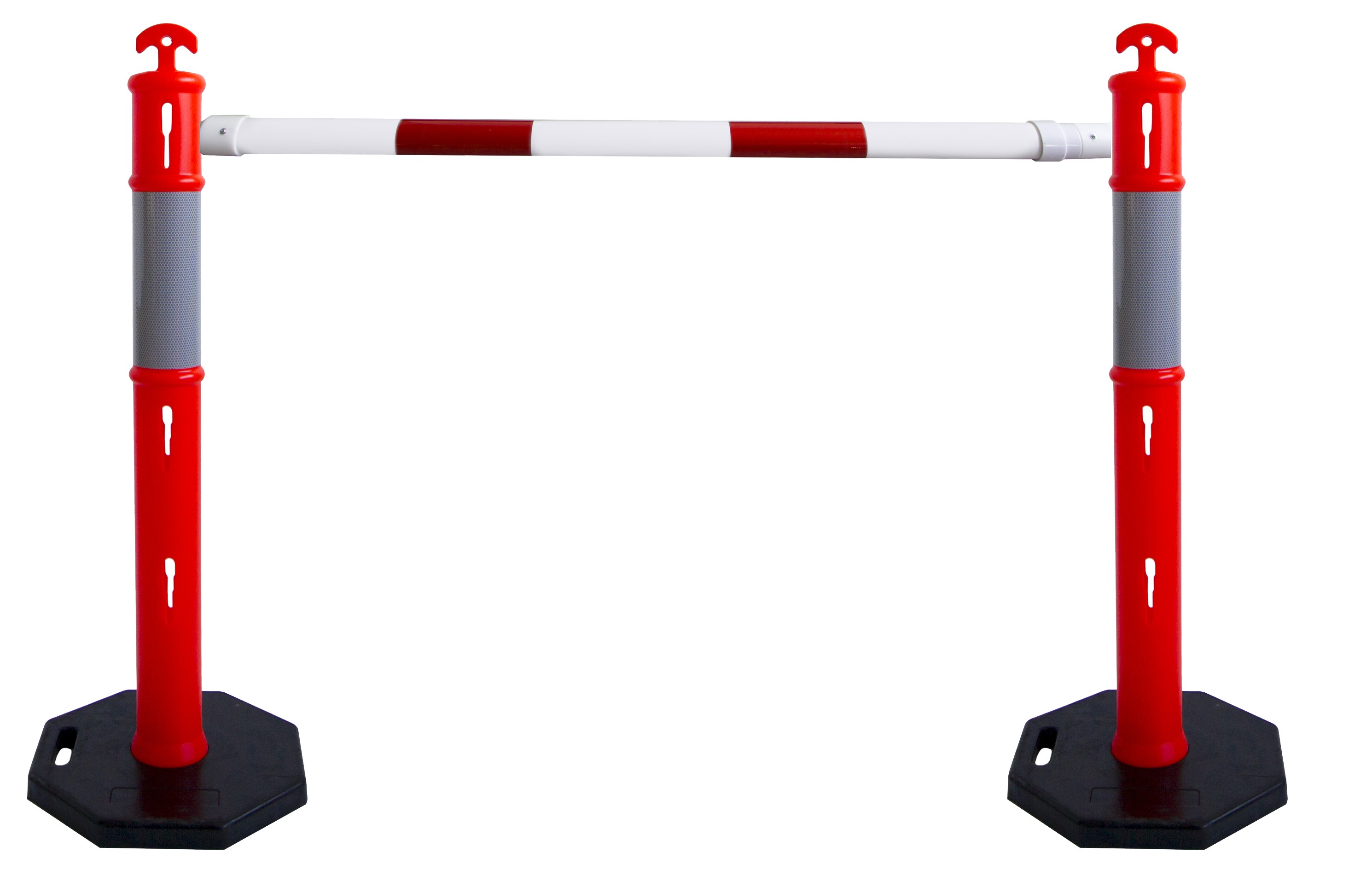 Balise avec lisse ronde extensible