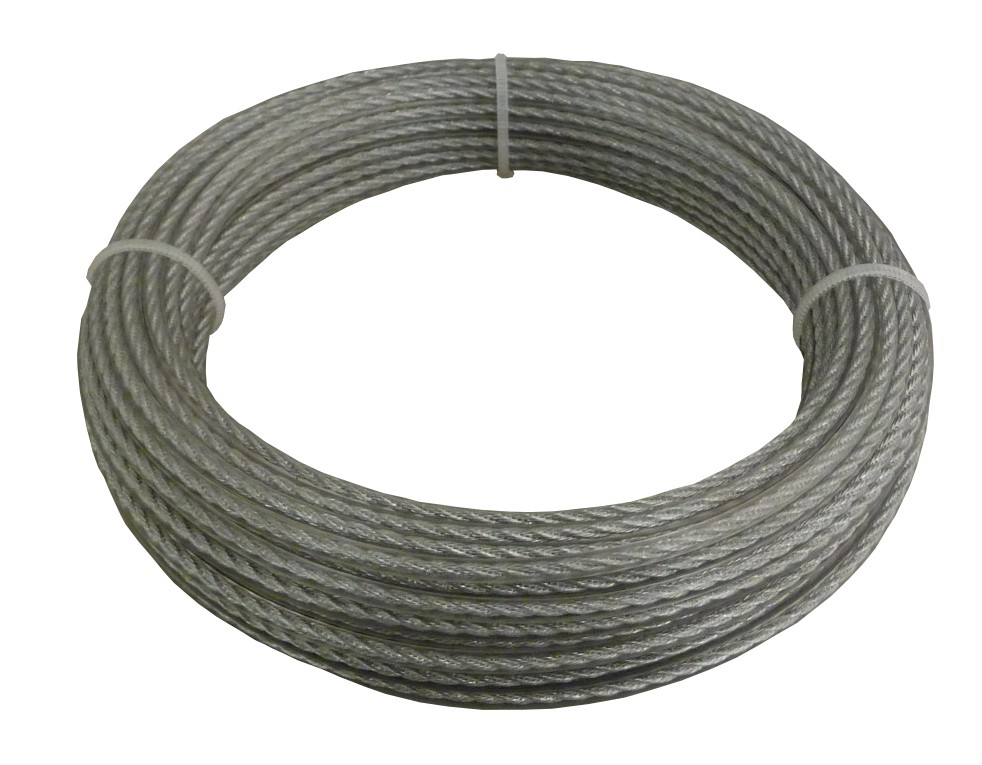 Câble acier gainé PVC
