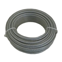 Câble acier gainé PVC âme textile - Viso