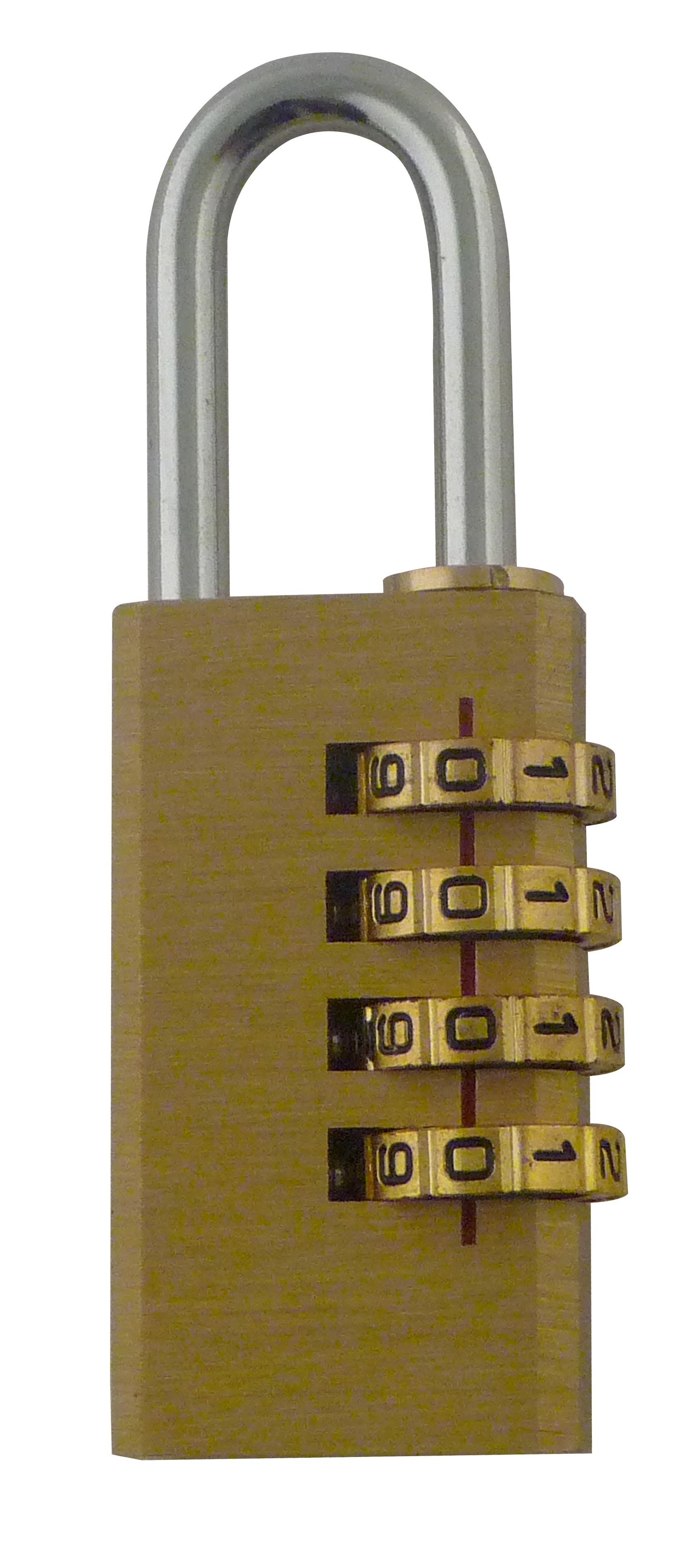 Cadenas laiton combinaison 4 chiffres