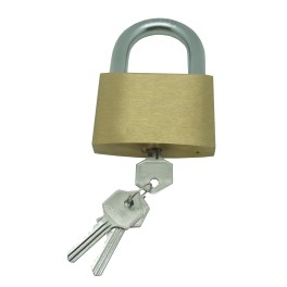 Standard brass padlock with keys - Viso
