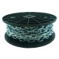 Straight welded chain with short links