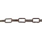 Square steel wire chain - Viso