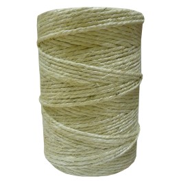 Natural fiber string