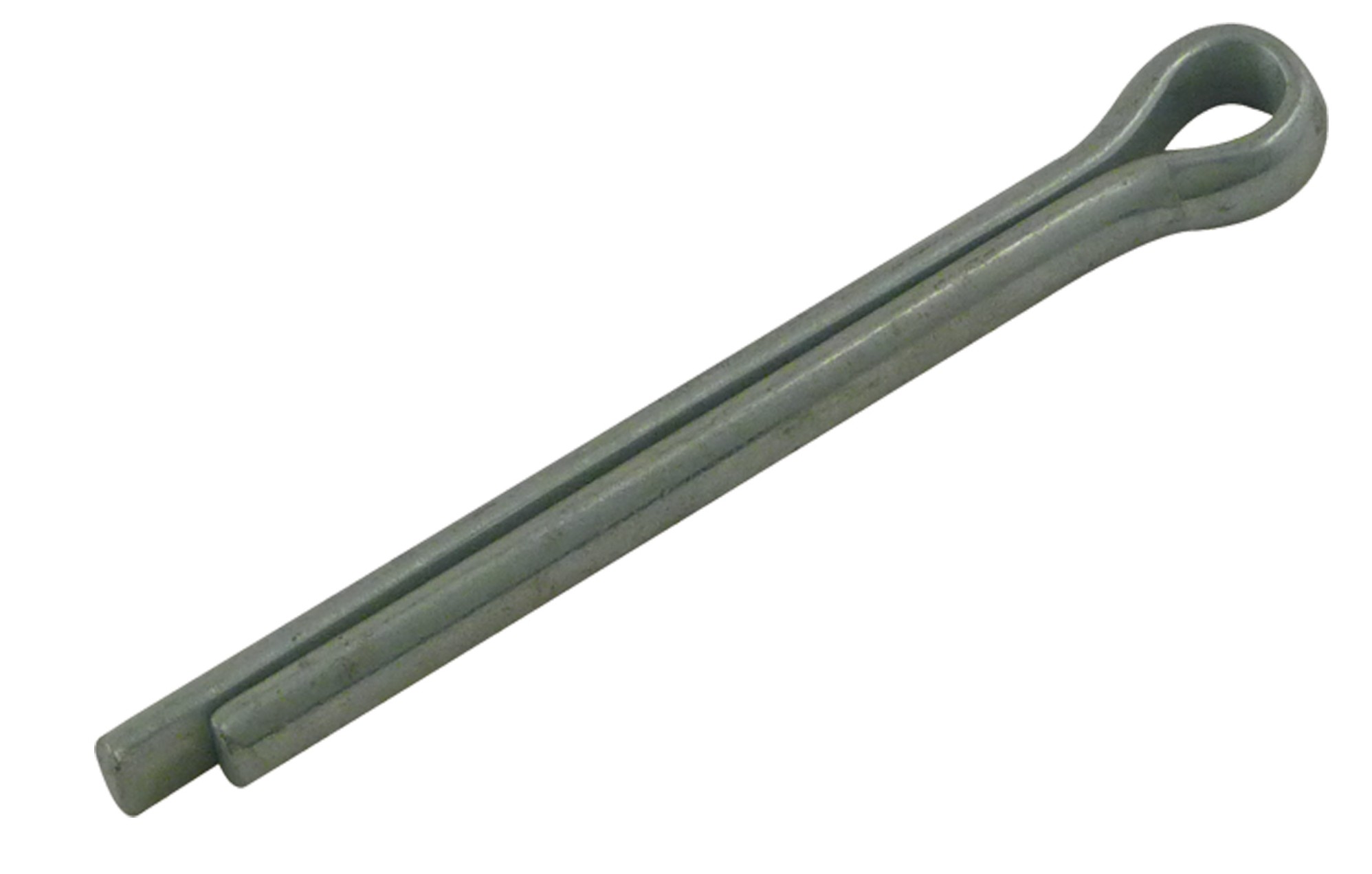 Split steel pin