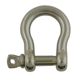 Stainless steel bow shackle  