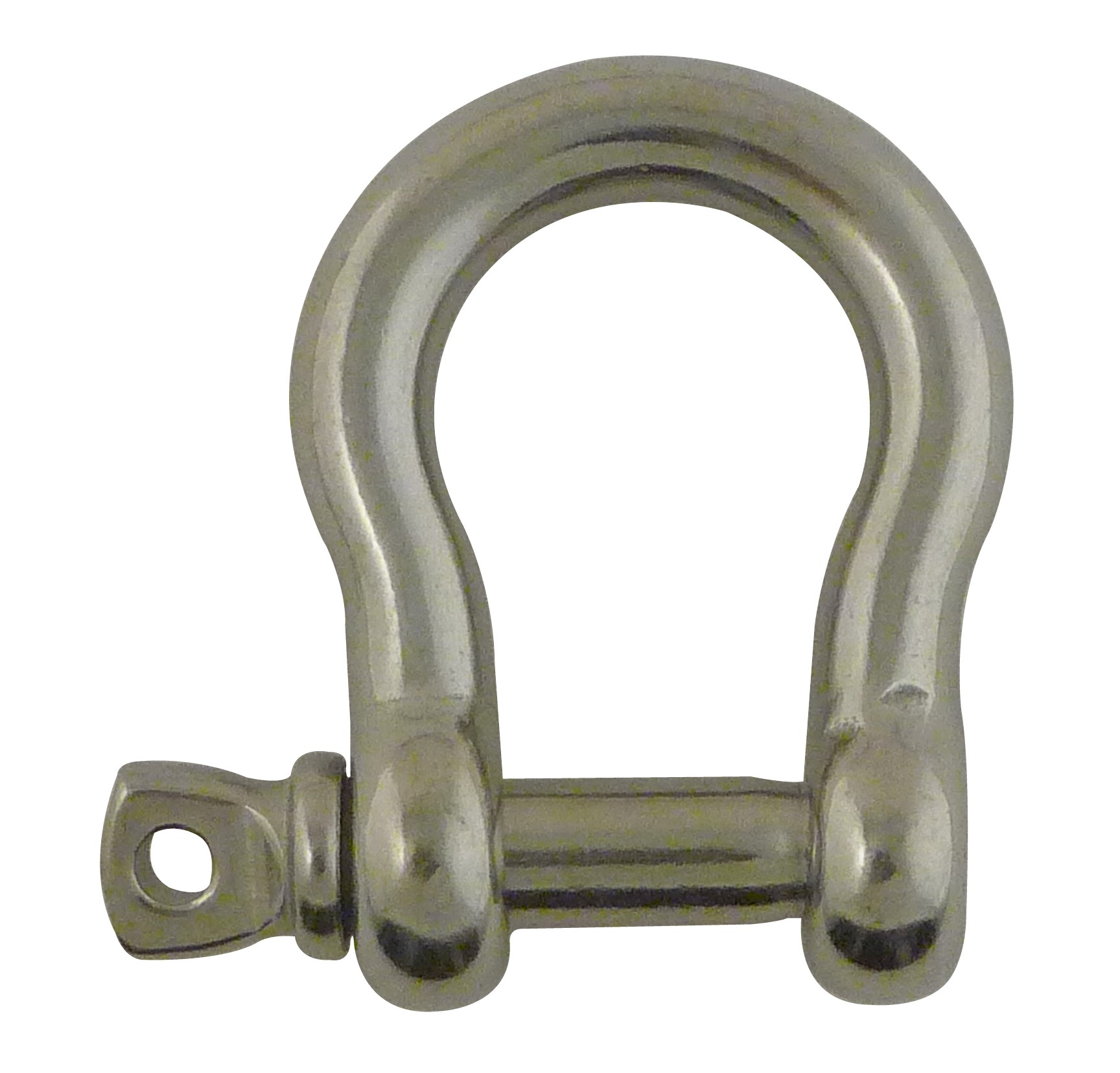 Stainless steel bow shackle