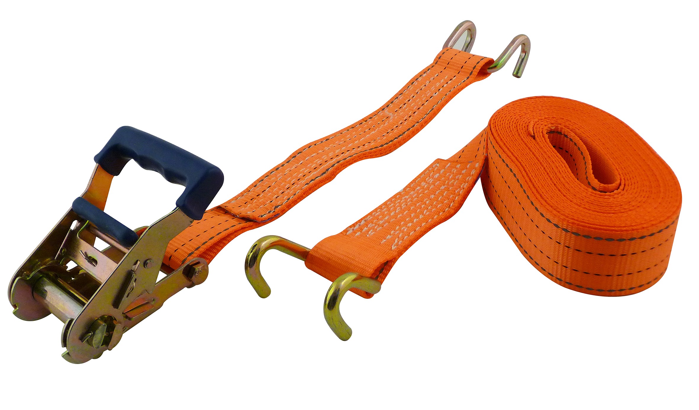 Heavy duty ratchet tie down