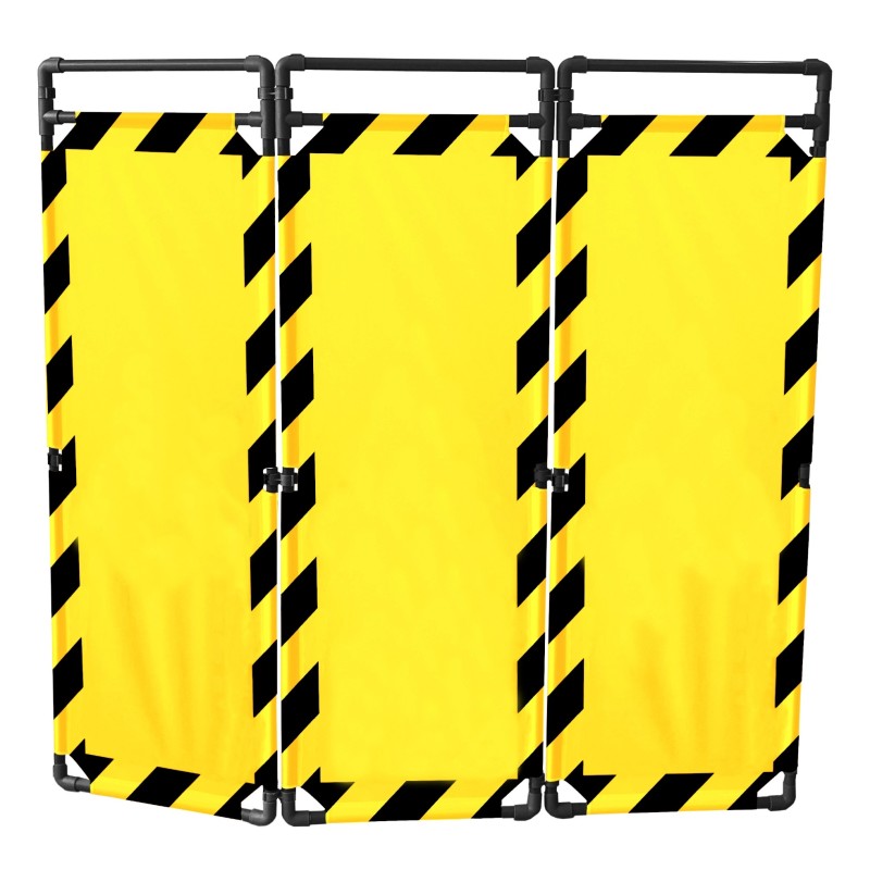 Intervention barrier - 3 panels - Viso