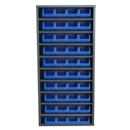 Storage cabinet with bins and no doors - Viso
